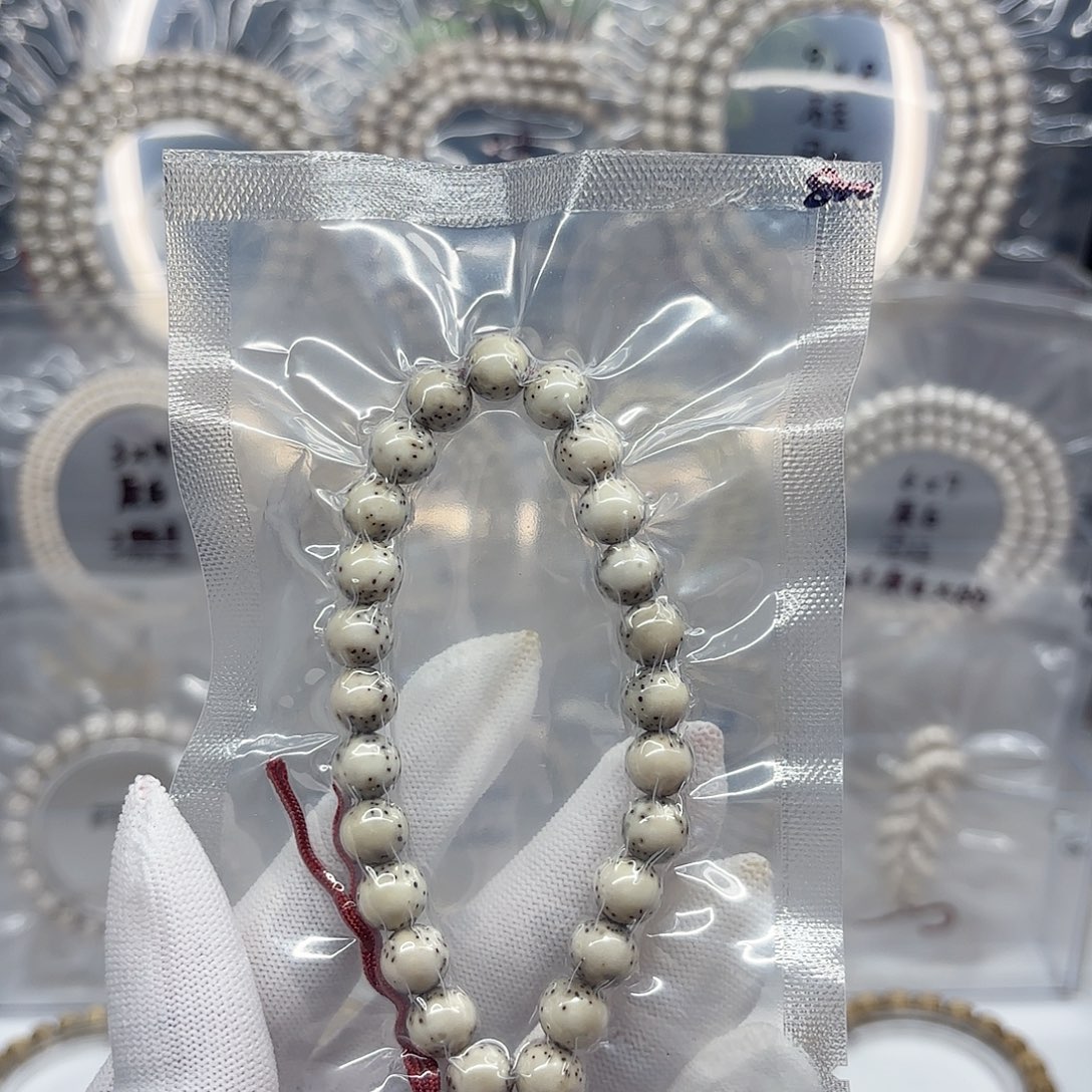 星月菩提吊坠9mm石玉圆珠手持