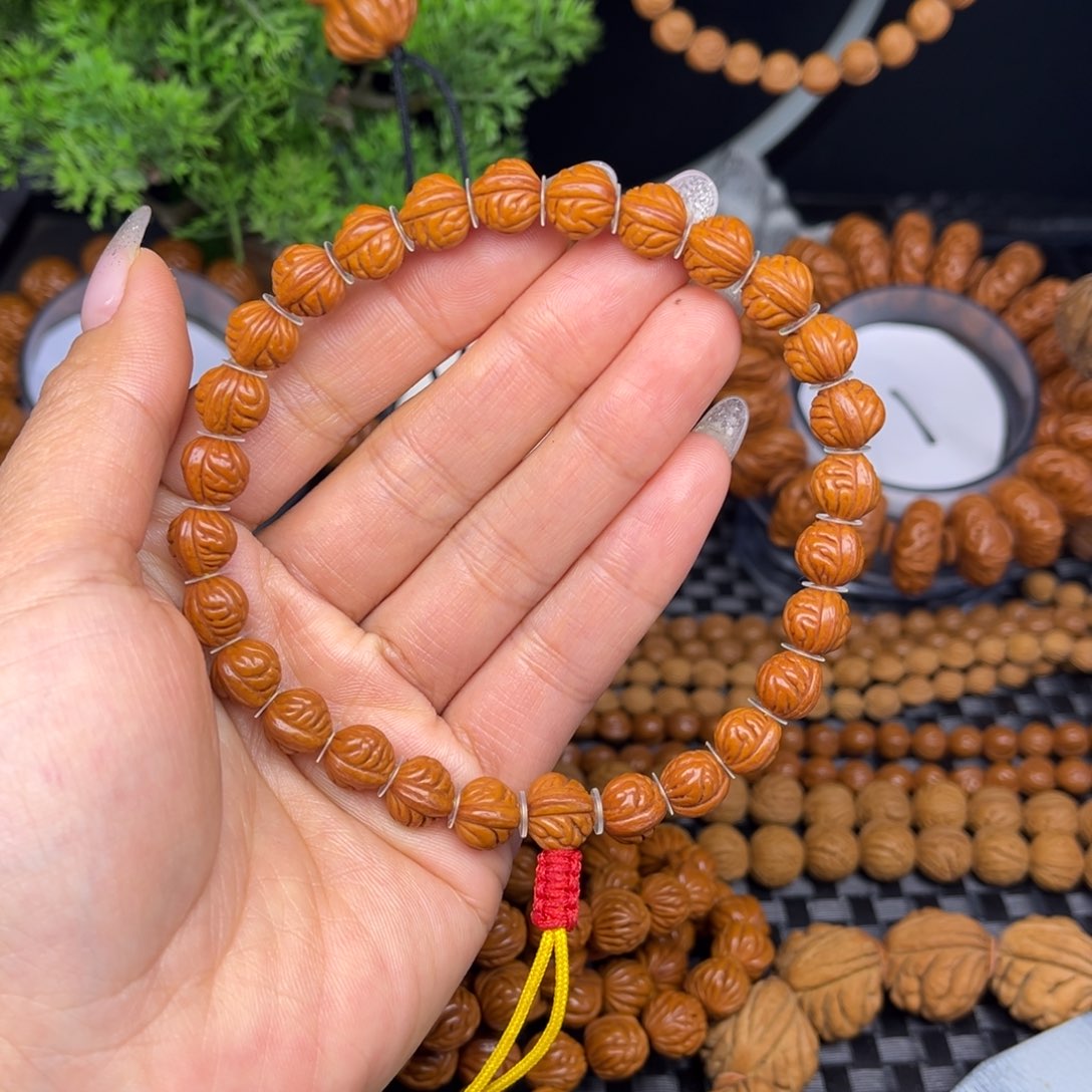 有***日吊坠文玩核桃小金豆手持