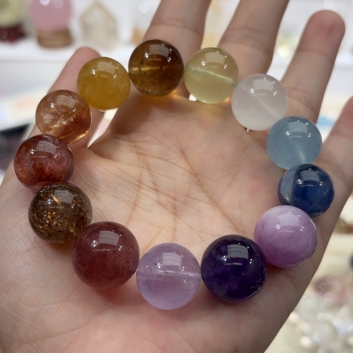 未镶嵌手链水晶兠*ゞ多宝