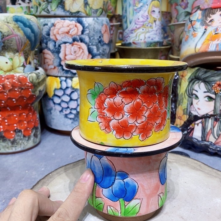 景德镇艺术手绘作品