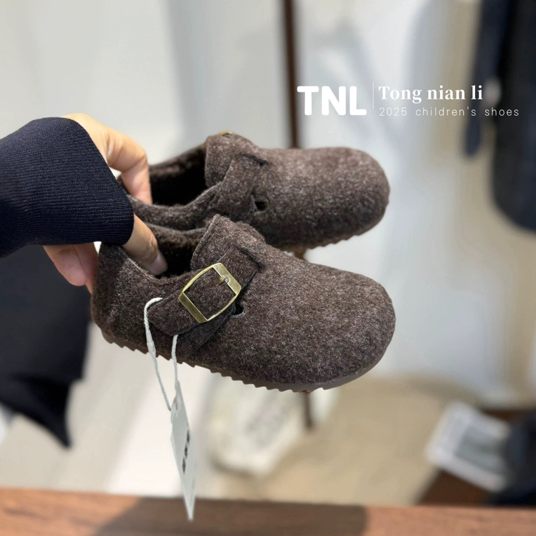 新款加绒软底勃肯棉鞋3002-8