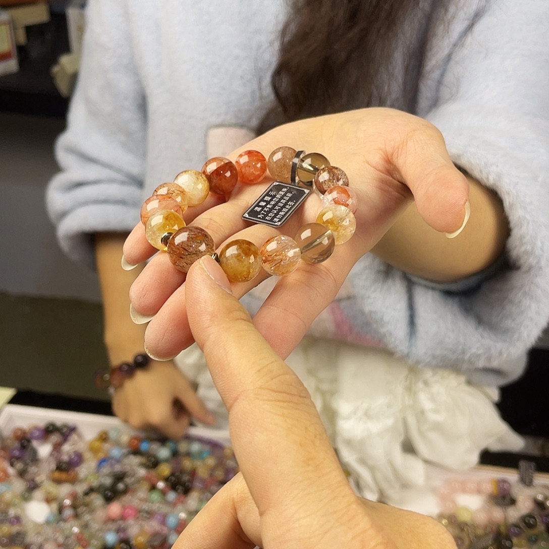 银S925镶嵌水晶手链