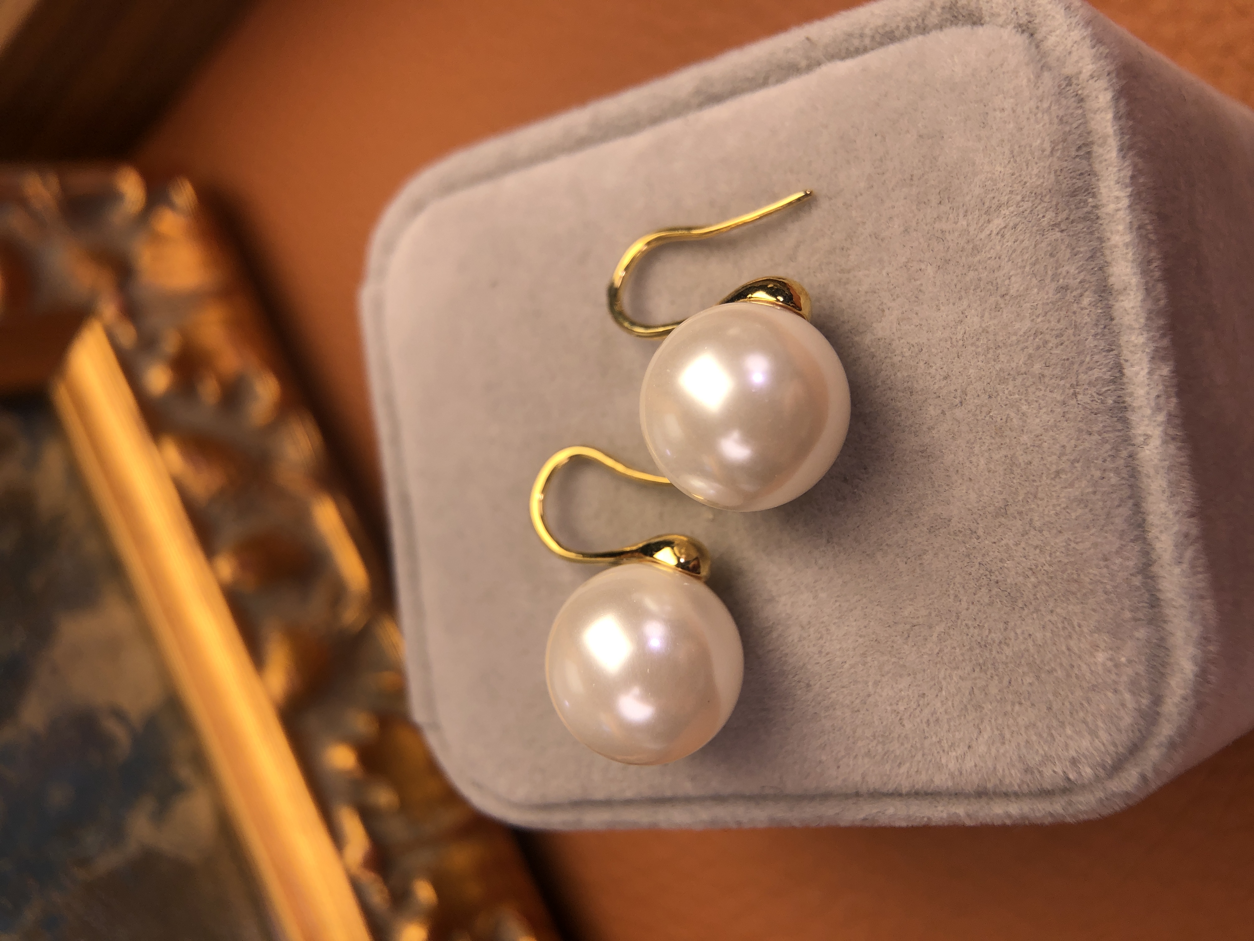 铜合金耳饰 A1137 FR★【白天鹅】耳钉