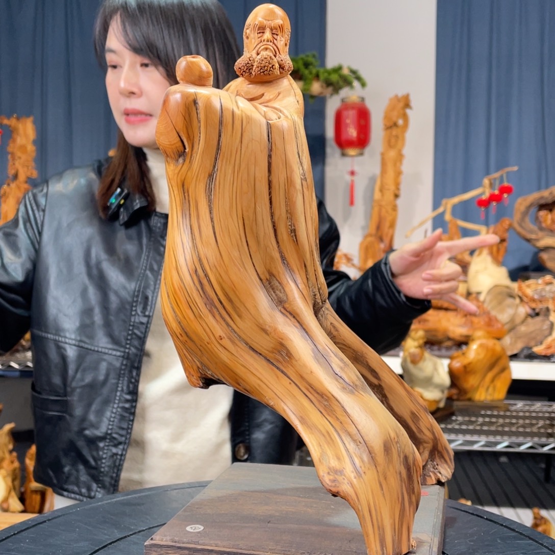 柏木（崖柏）随型摆件