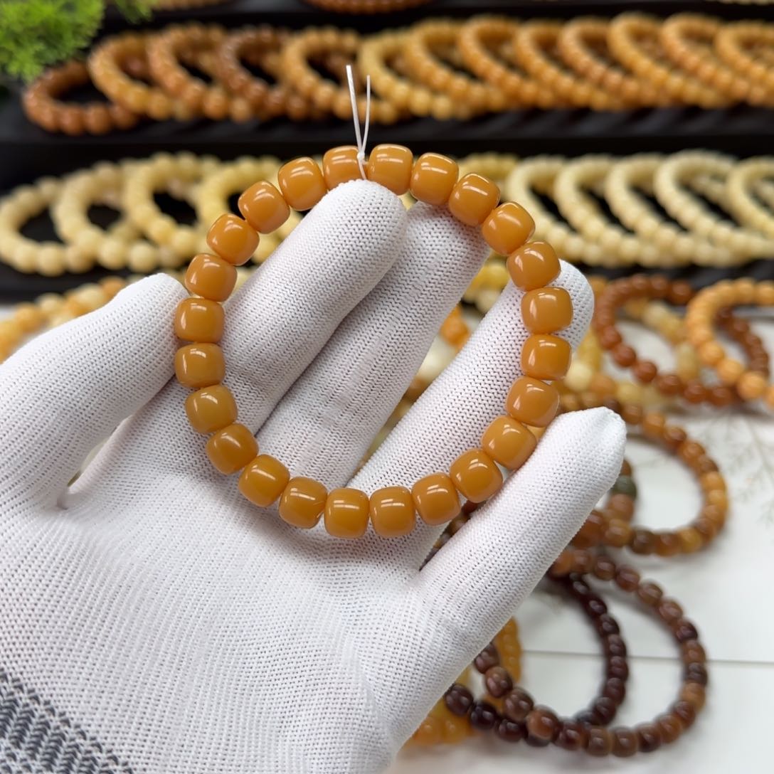 菩提根/象牙果手串9*10精工 11年