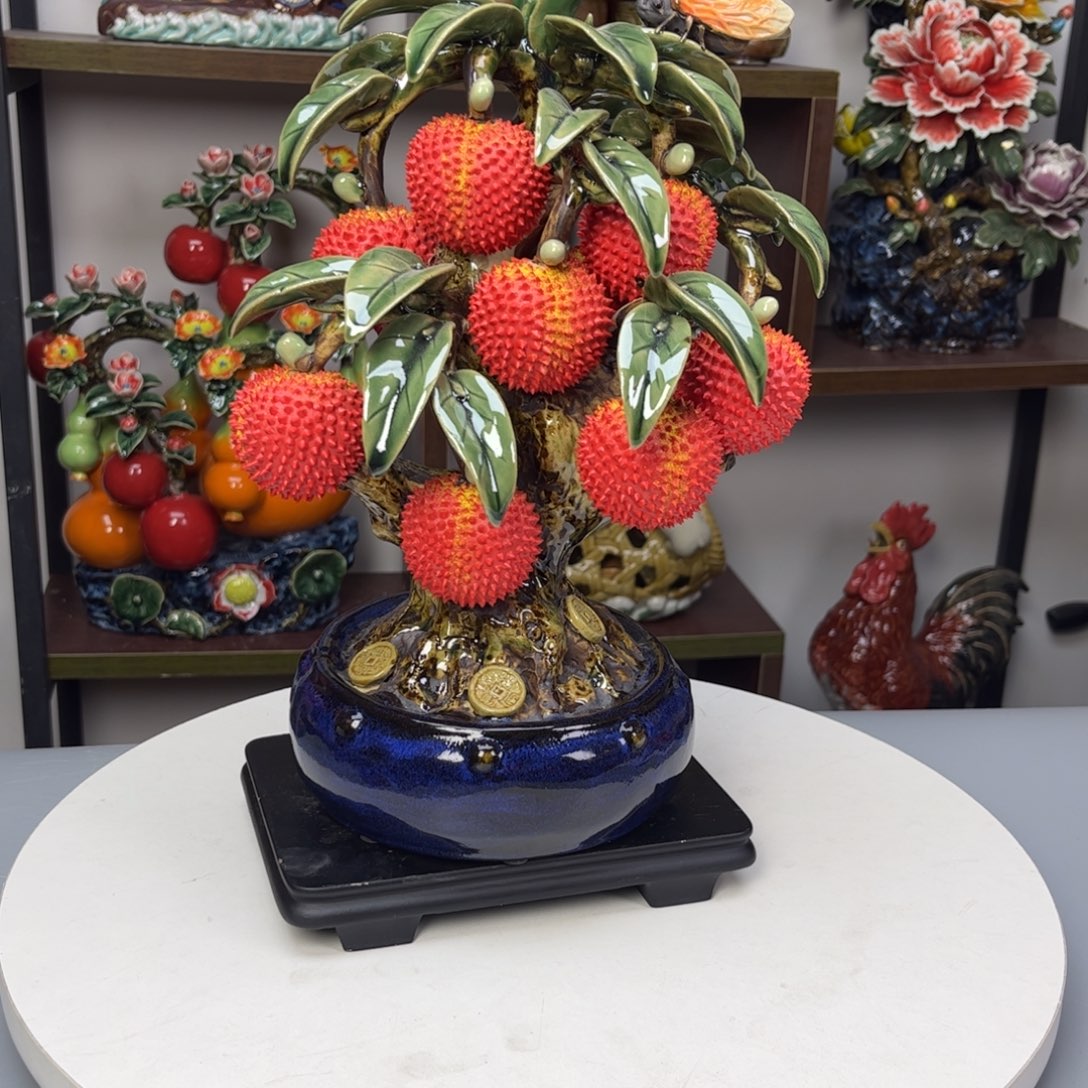 陶瓷盆景荔枝233600000000