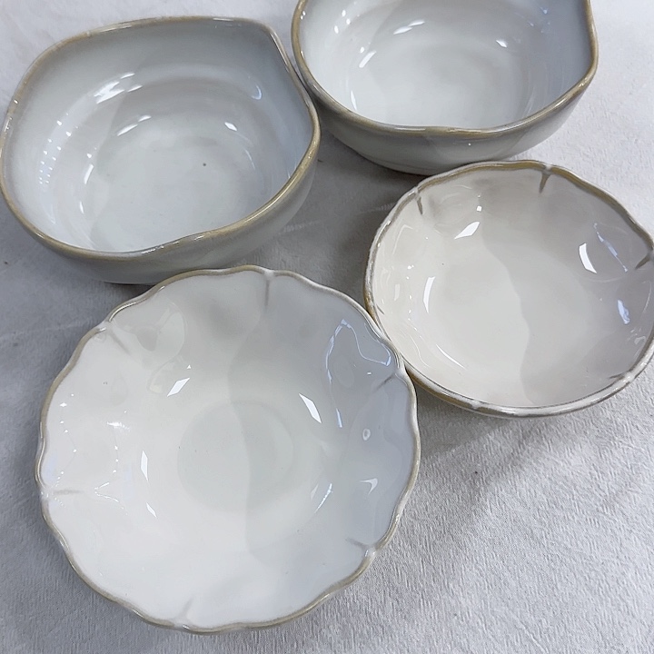 瓷片四件套，。             