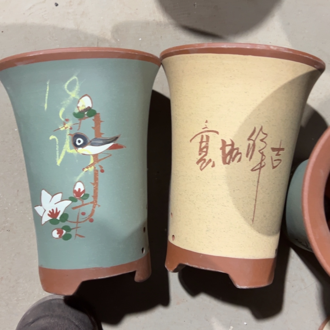 宜兴川阁紫砂花盆