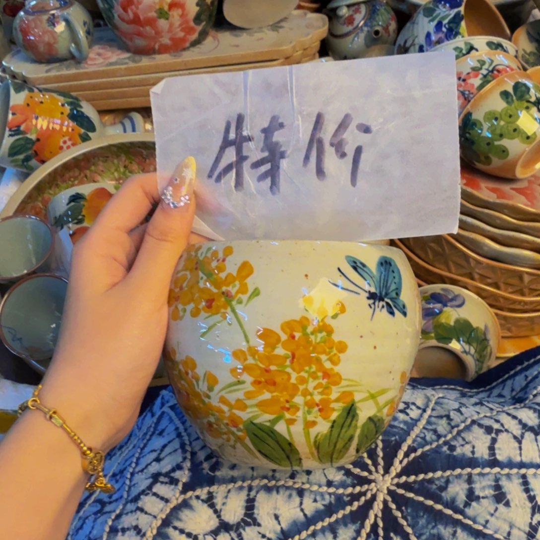 瓷片景德镇陶瓷手工手绘