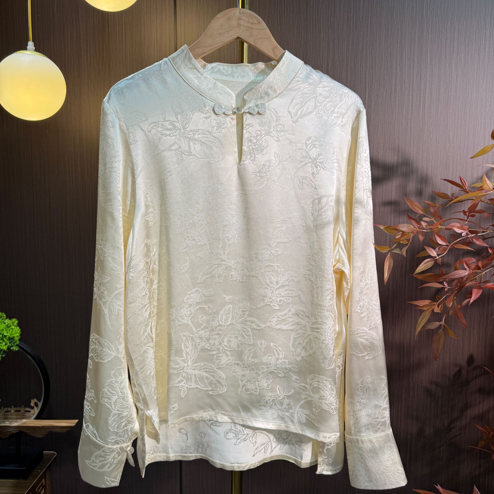 品优2025新中式新款高端气质衬衫2025B5175-阿珍