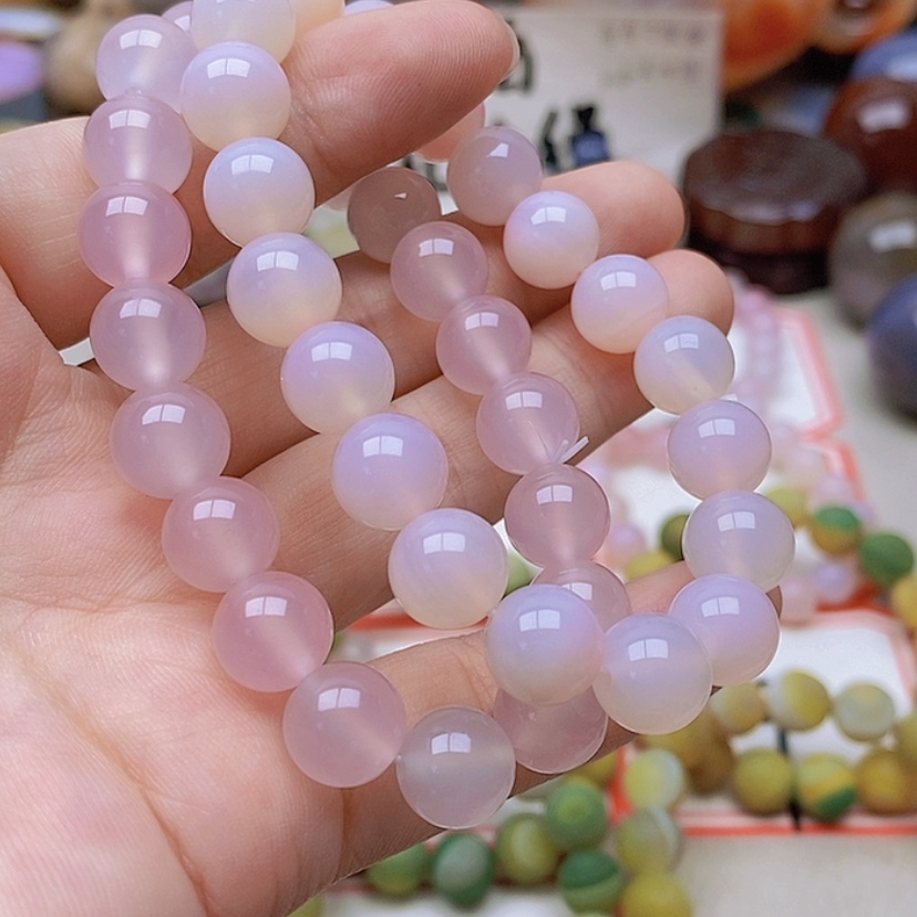 【闪购商品】未镶嵌玛瑙/玉髓珠宝半成品珠****修
