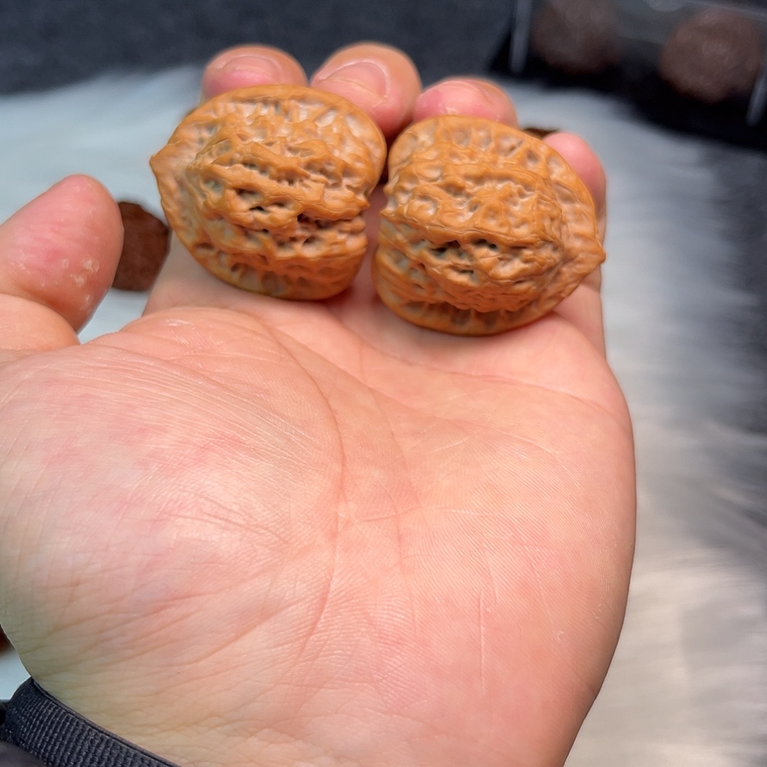 蓝***沐文玩核桃吊坠佛肚