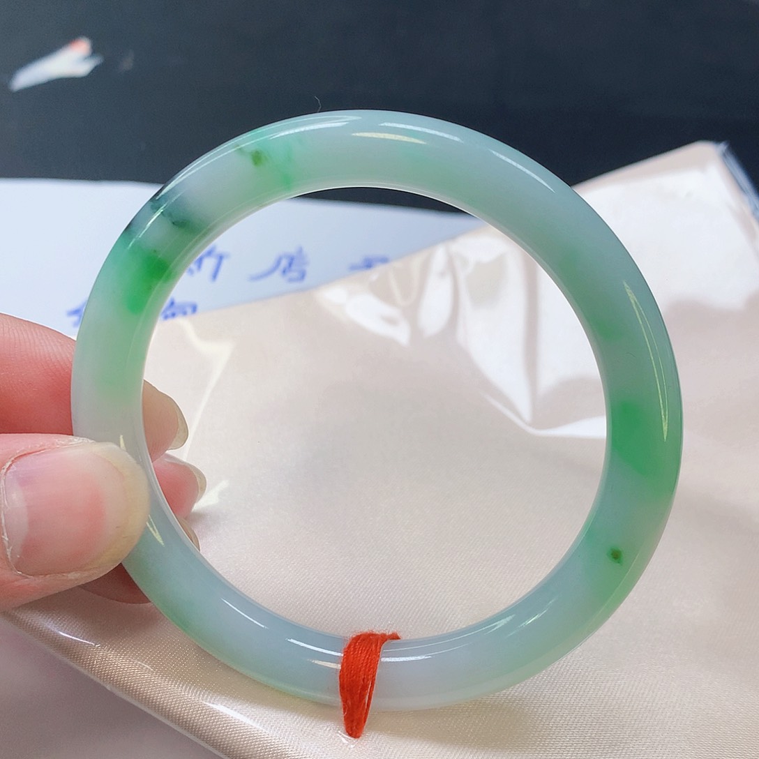 翡翠手镯未镶嵌02缅甸天然翡翠A货