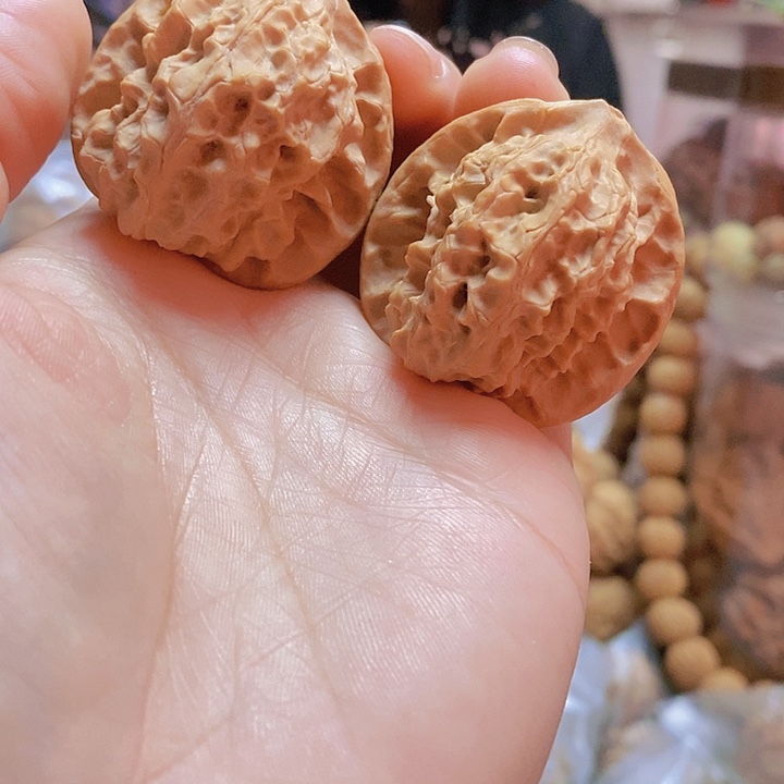 【闪购商品】文玩核桃把件38.5白蛇谷小众