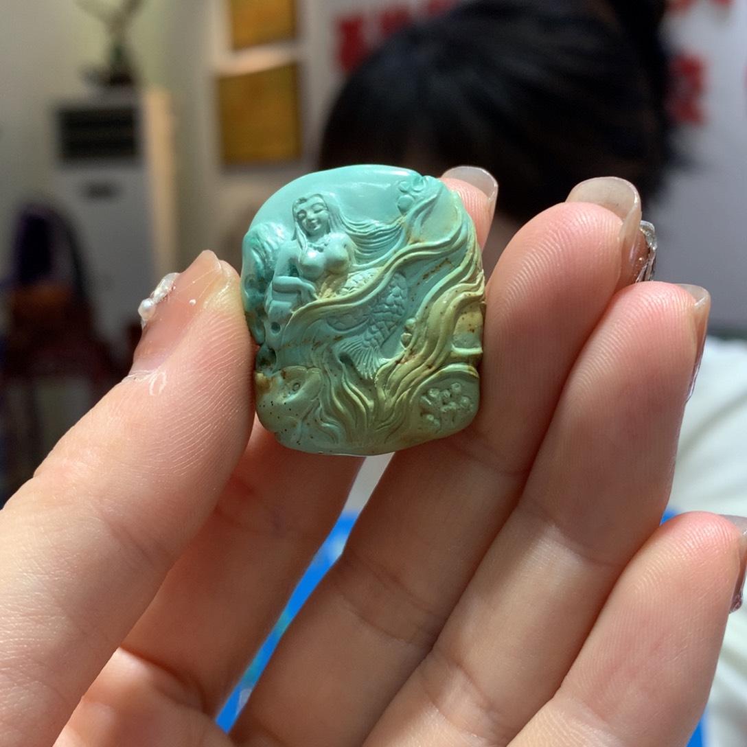 绿松石配饰未镶嵌