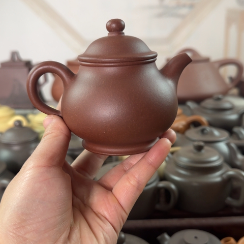 茶壶紫砂底槽清料180cc