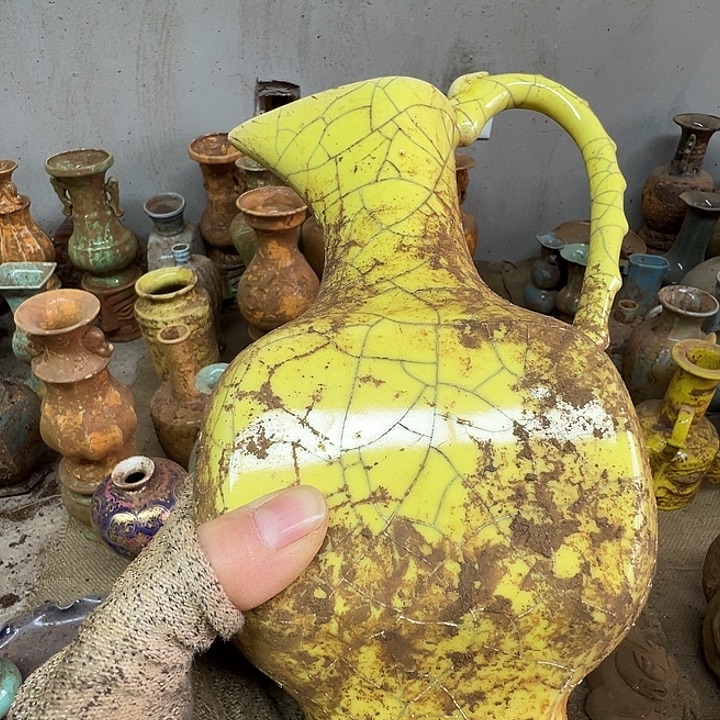 老***爸摆件陶瓷器瓷器瓷器瓷器瓷器