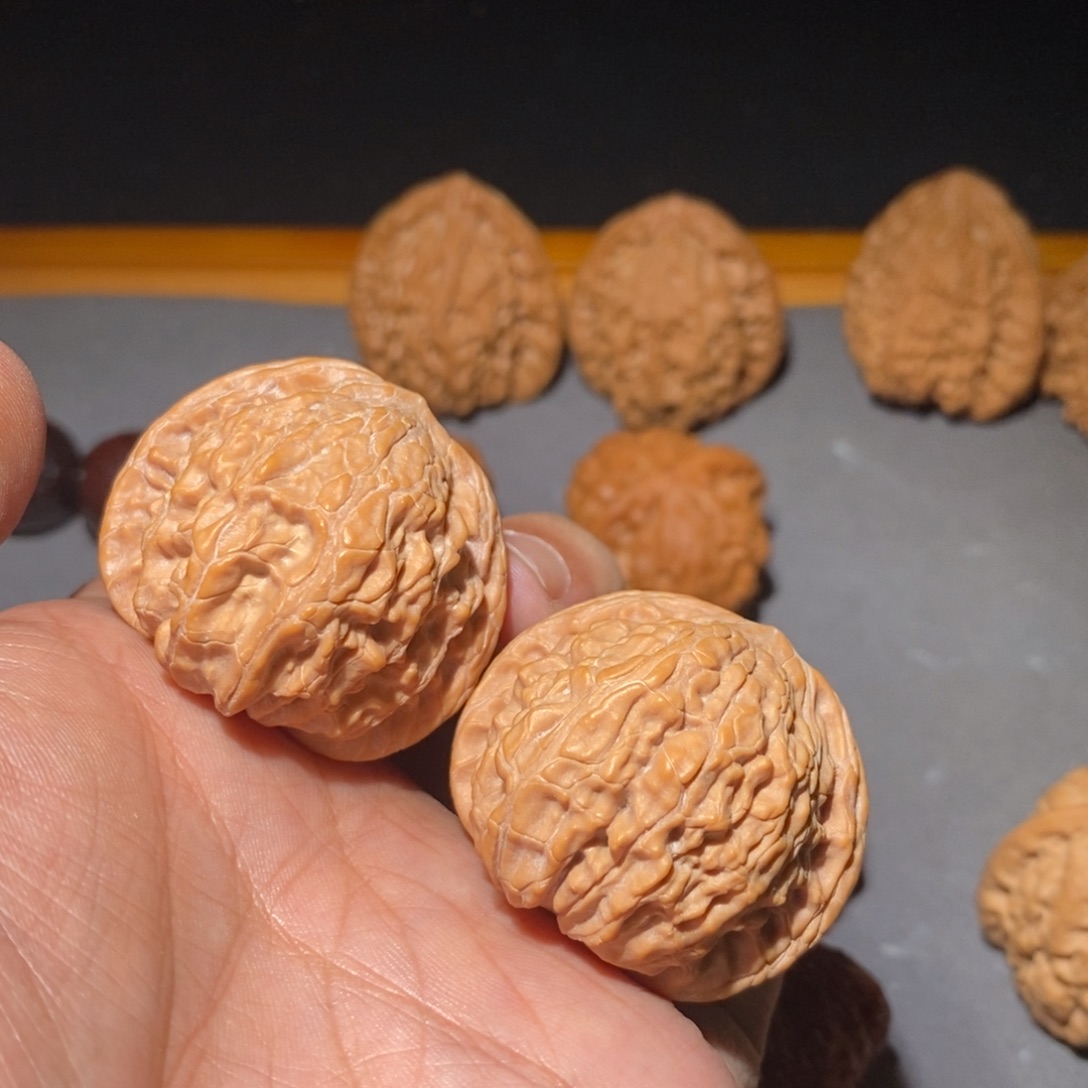 把件文玩核桃39山西磨盘全品