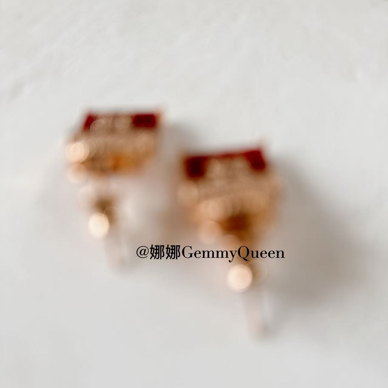 铜合金合成锆石耳饰 娜娜GemmyQueen耳环GQ07925