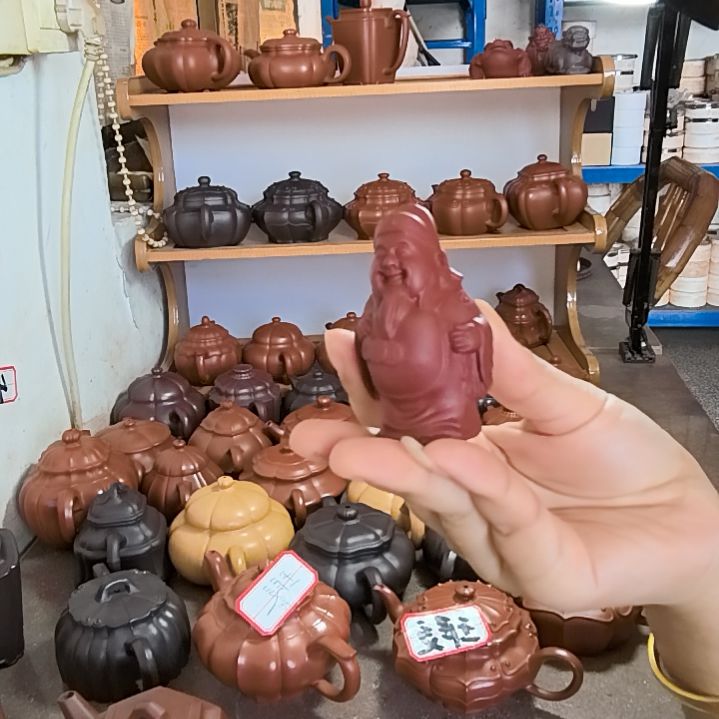 茶壶紫砂紫砂茶宠