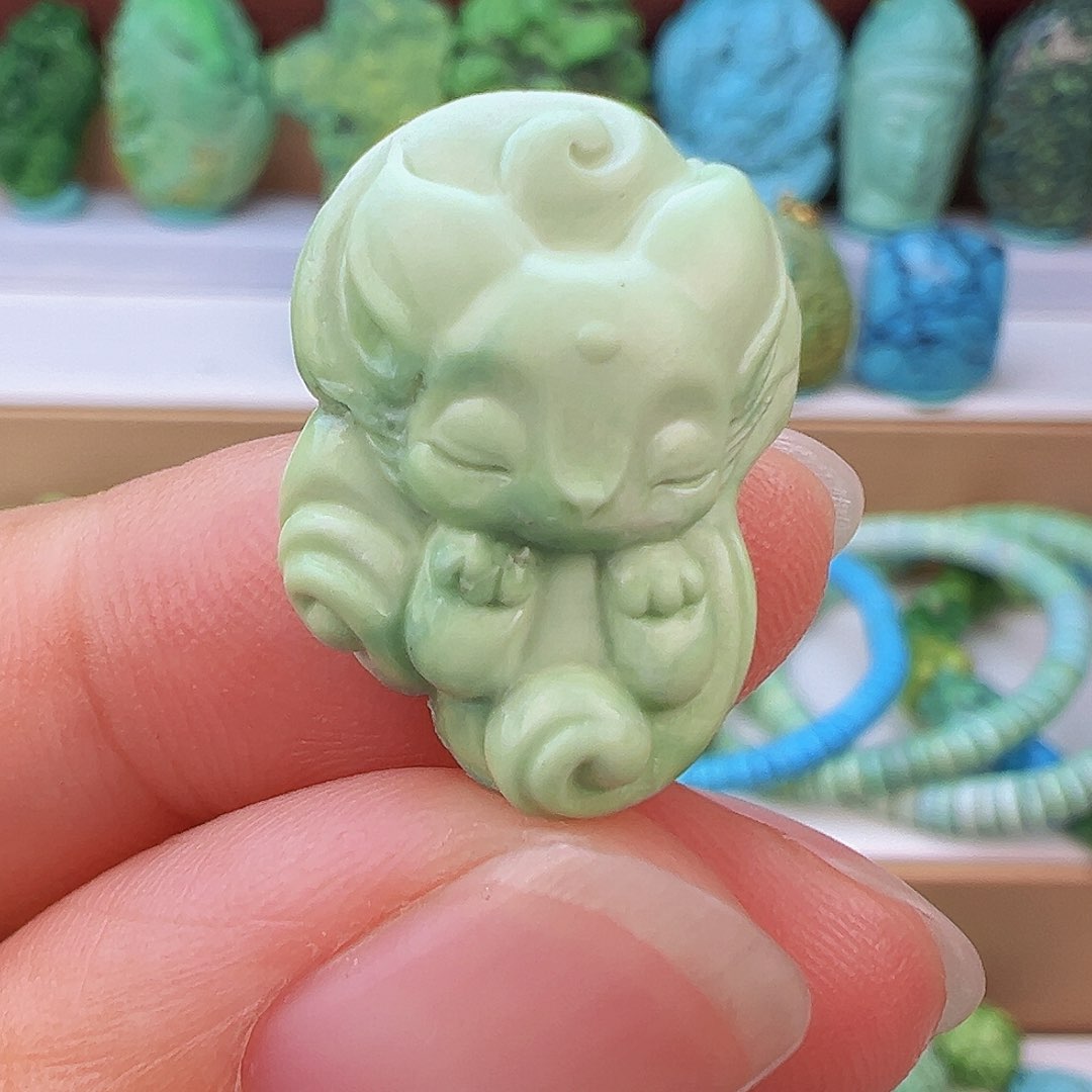 未镶嵌绿松石项链