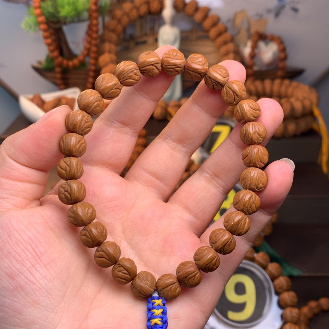 桃核手串#***?玉龙脊10尺寸