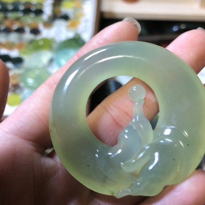 岫玉岫玉挂件未镶嵌