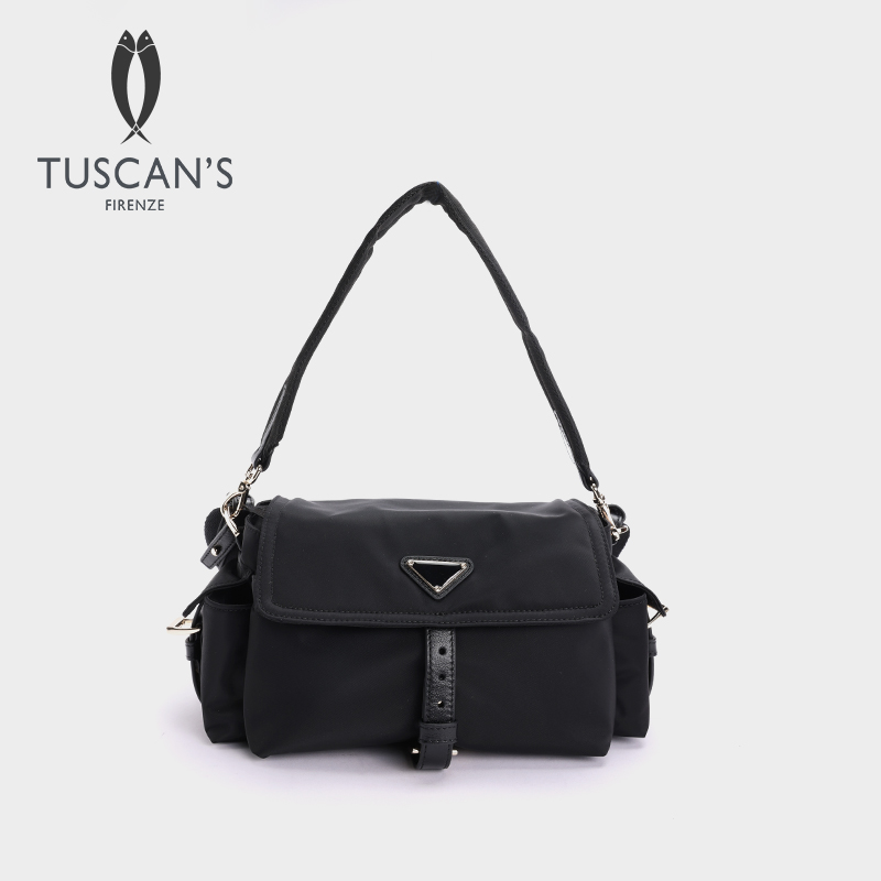 TUSCAN'S斜挎包休闲百搭波士顿包包简约斜跨时尚小众单肩包