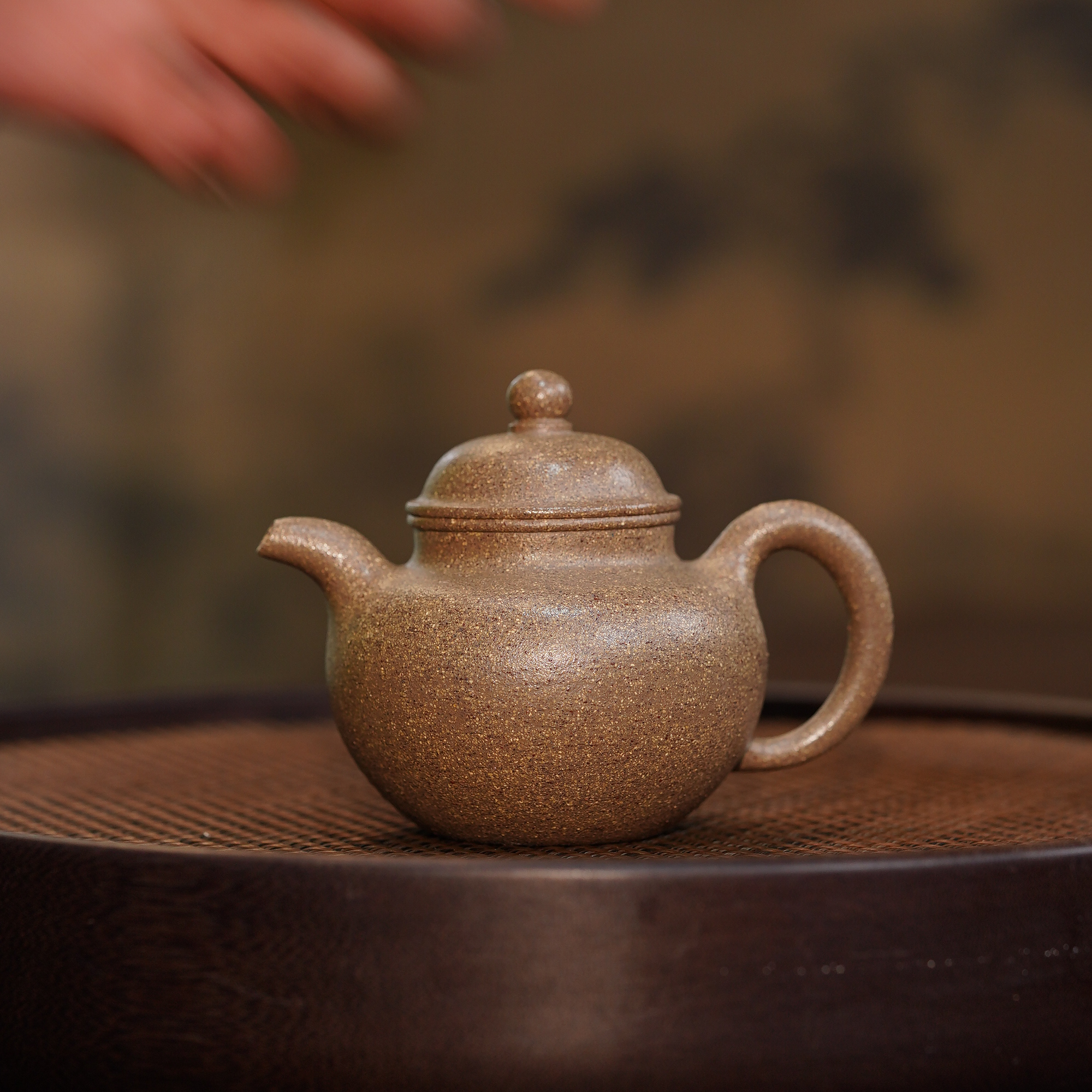 【陶研专属】 掇球 桃花泥 180cc 本砂堂 紫砂壶