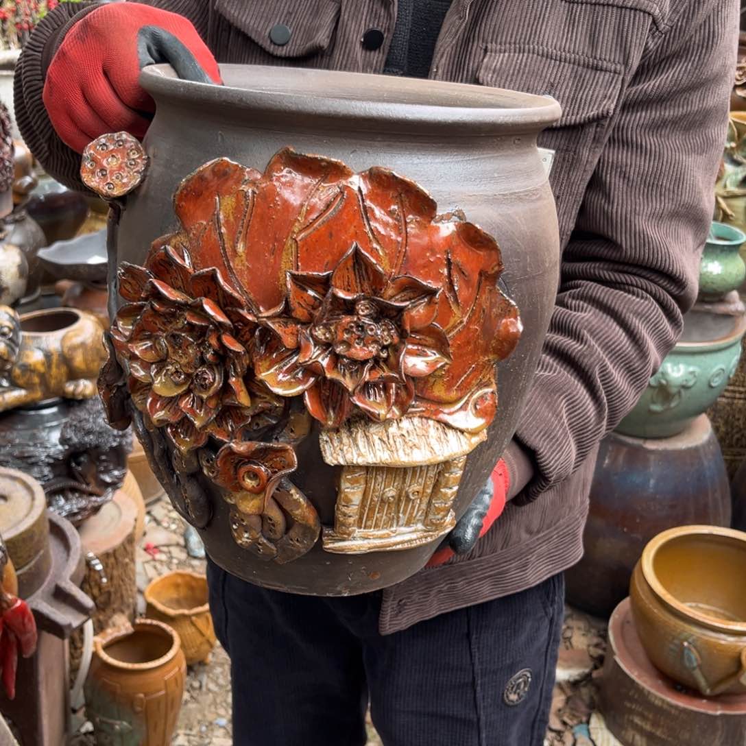 红陶高31口25有孔