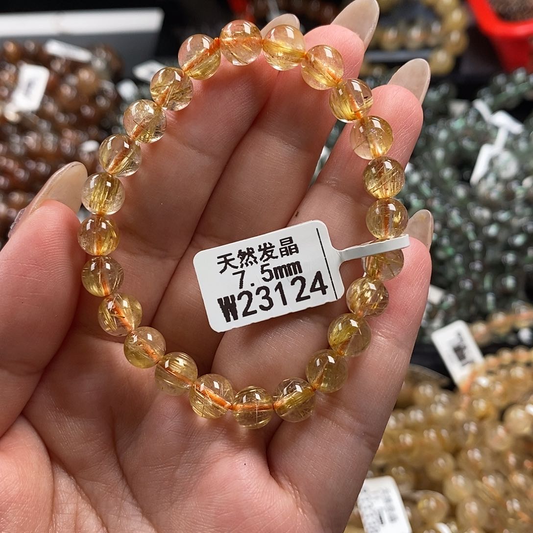 未镶嵌手链水晶水