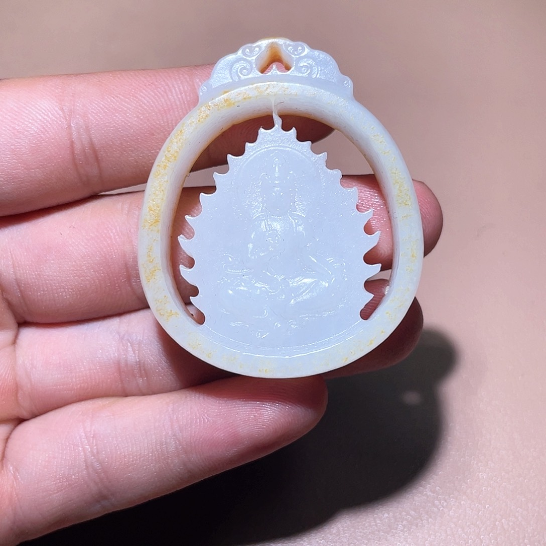 和田玉颈饰未镶嵌A7