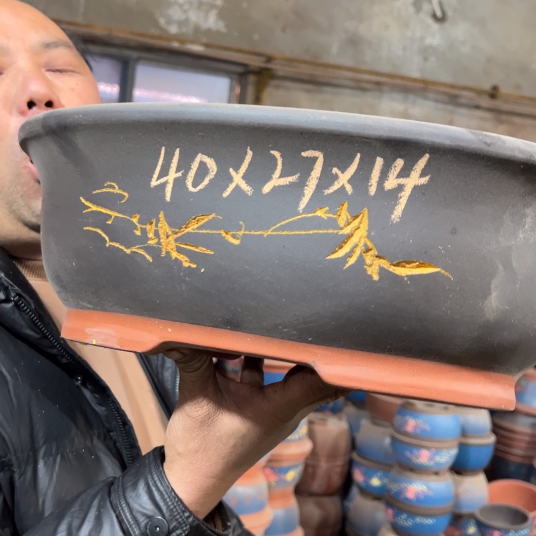 紫砂花盆紫砂花盆