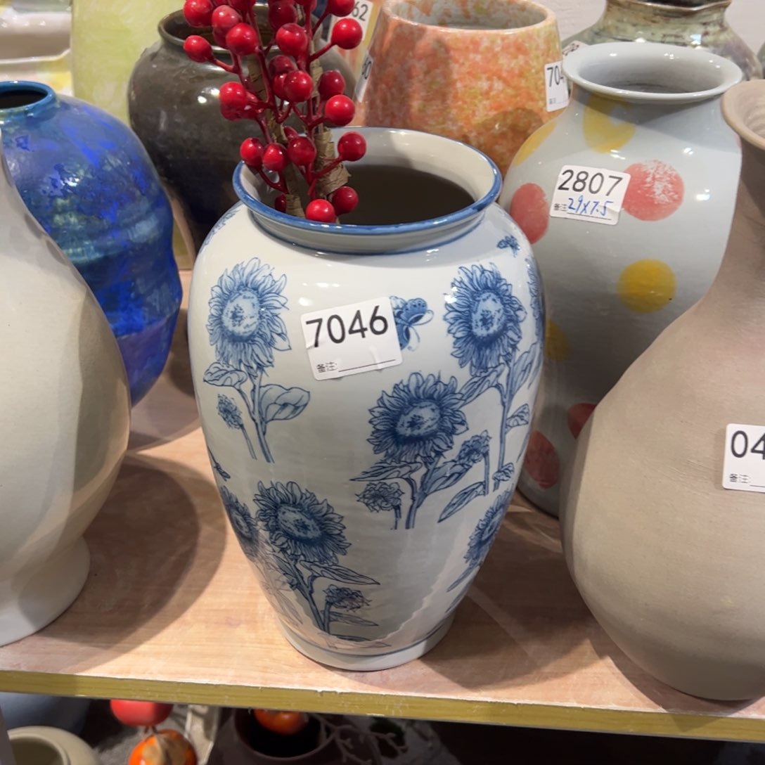 瓷片7046高29口10默认无孔