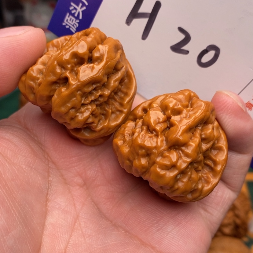 【闪购商品】文玩核桃吊坠边34蛤蟆头