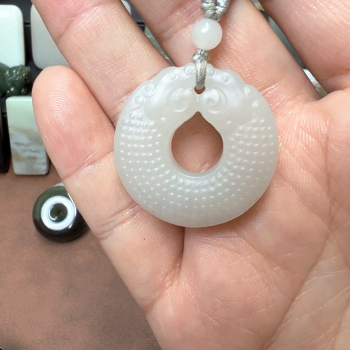 吊坠(不含链)未镶嵌和田玉