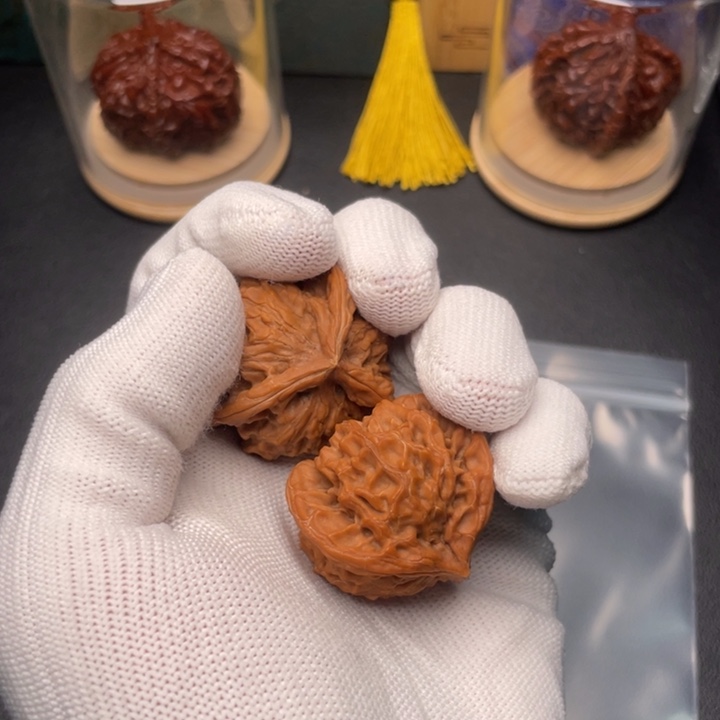 阿***兔文玩核桃吊坠盘山