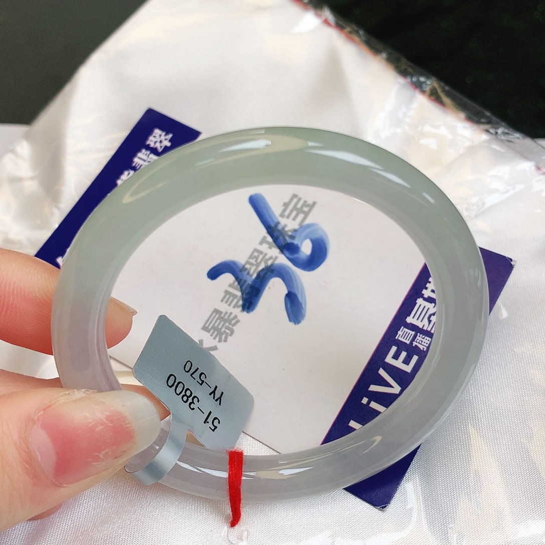 翡翠手镯未镶嵌缅甸天然a货翡翠