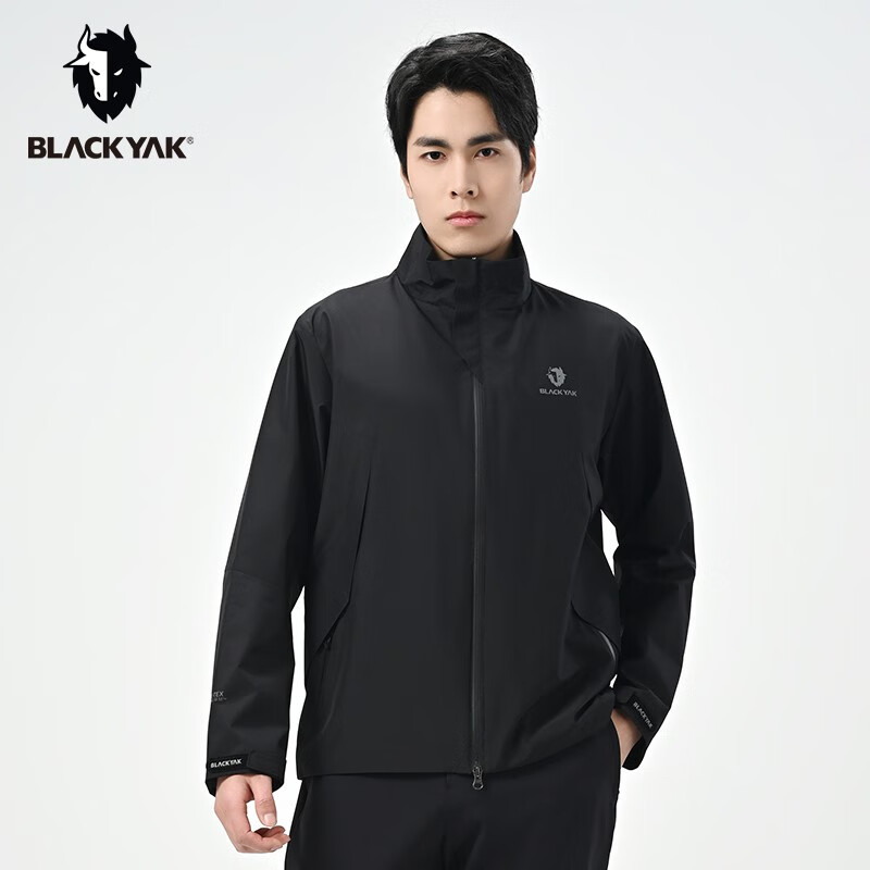 【白标】布来亚克春季男户外GOREINFINIUM轻量立领休闲商务防风夹克