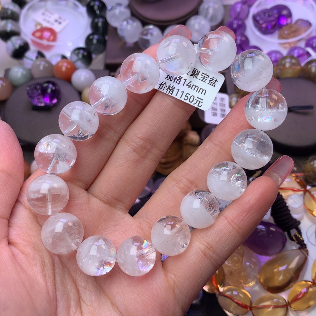 水晶手链未镶嵌北***?手链