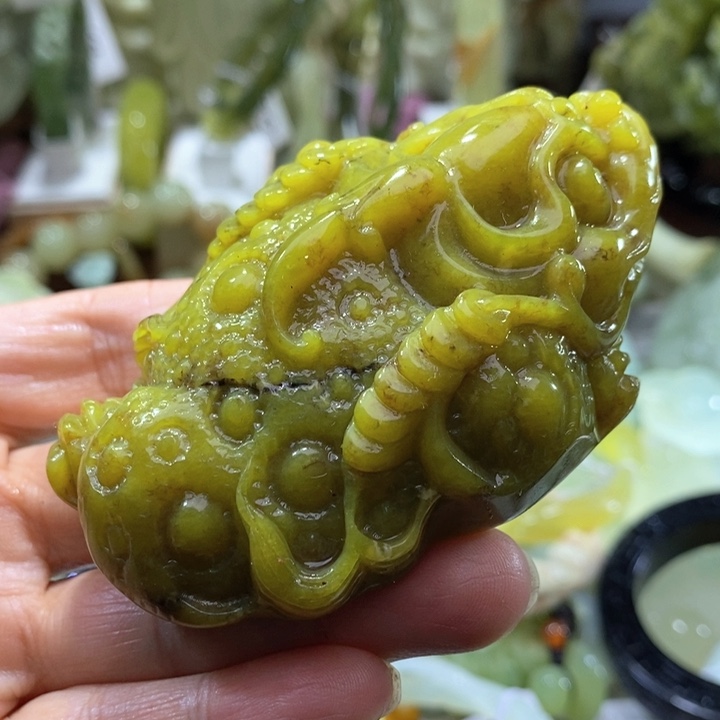 岫玉岫玉手把未镶嵌