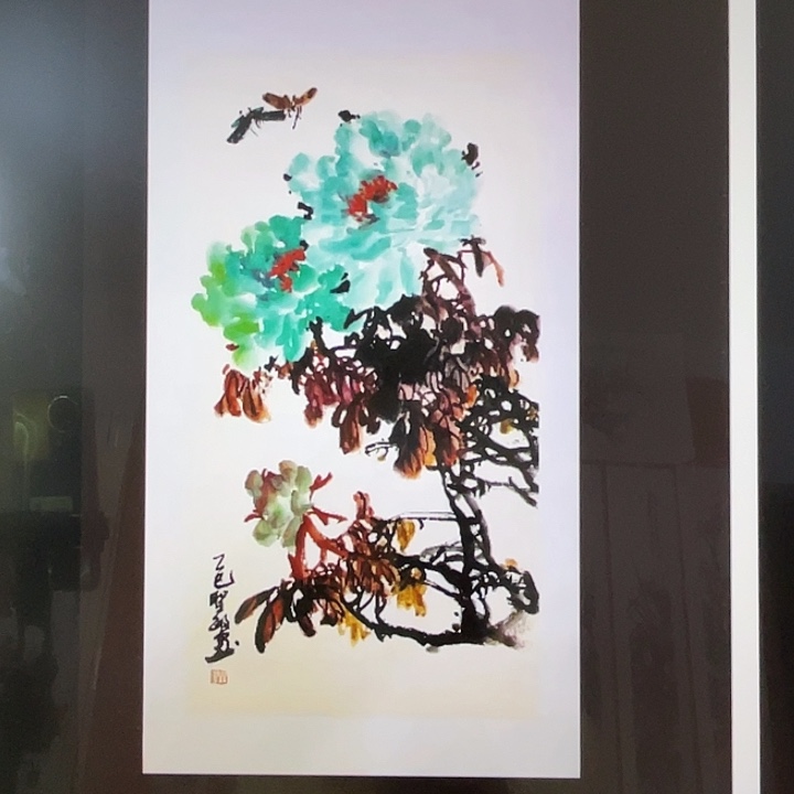 国画张圣敏先生纯手绘作品