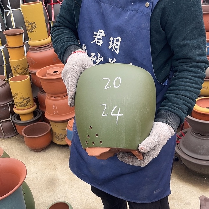 紫砂花盆的制作工艺也