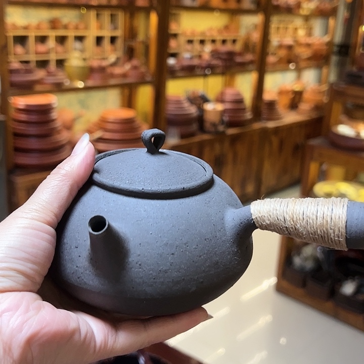 【闪购商品】手拉老岩砂铫壶大约600c