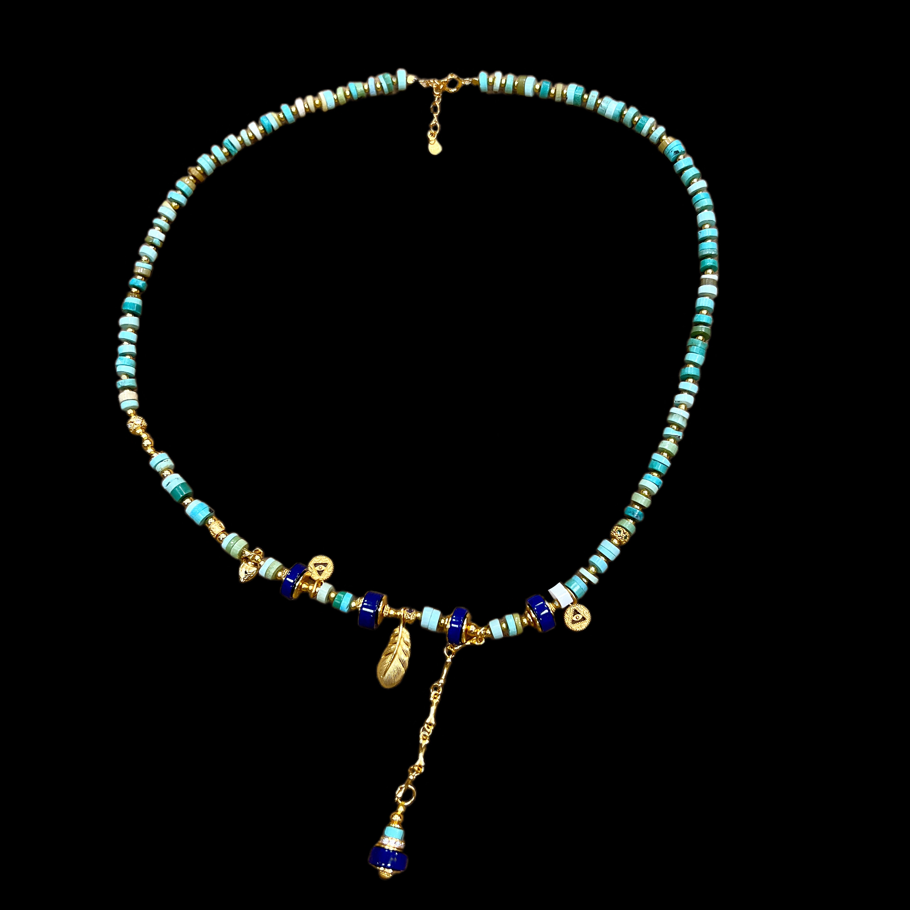 8544松石项链孤品