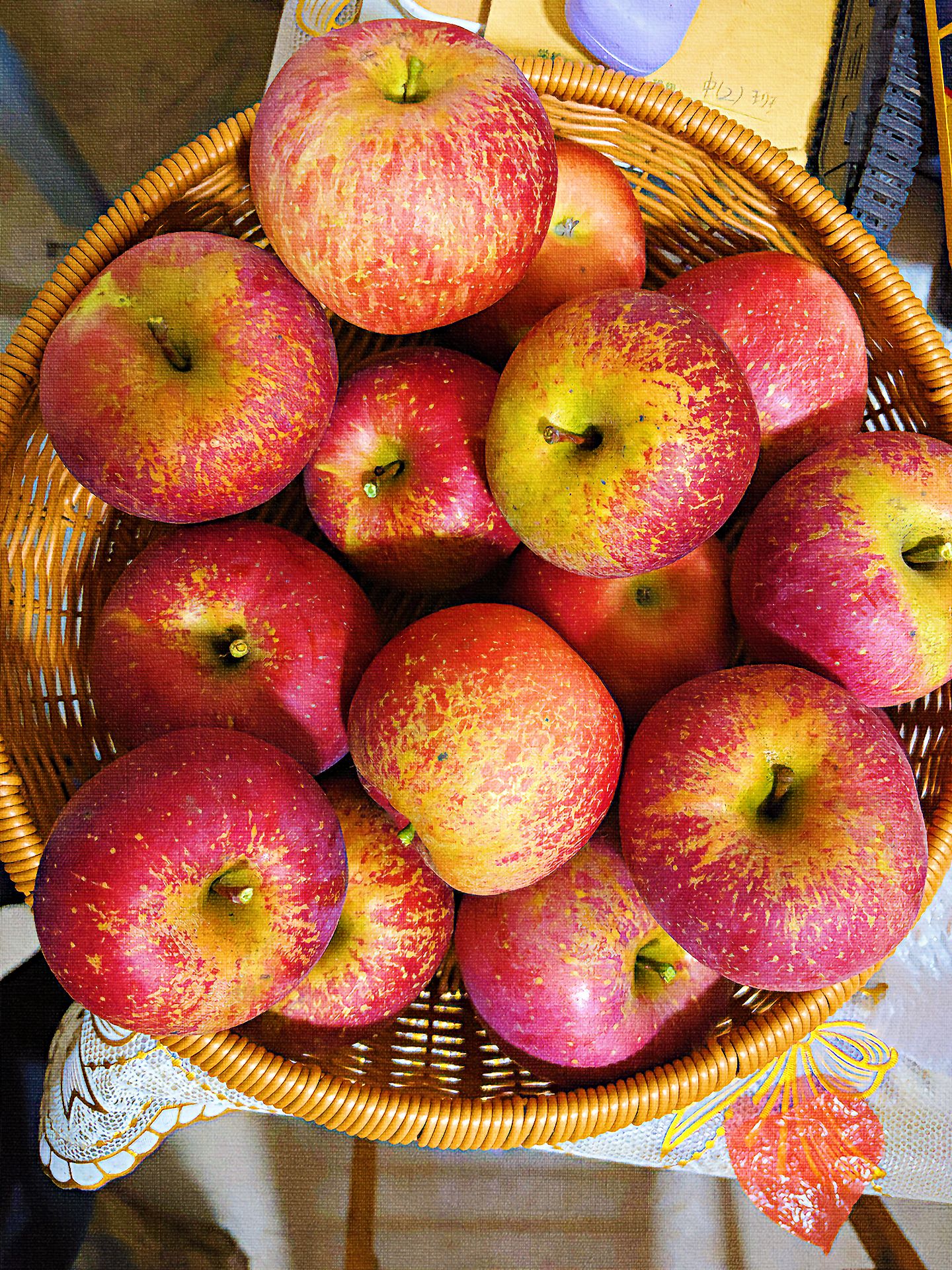 双十一购昭通冰糖心丑苹果新鲜水果现摘现发脆甜多汁水果包邮乌蒙