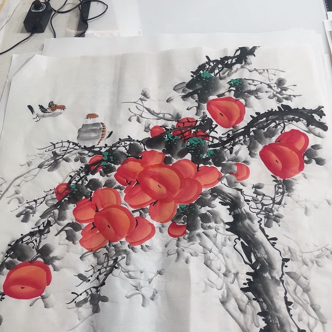 姜奇老师花鸟作品68×68