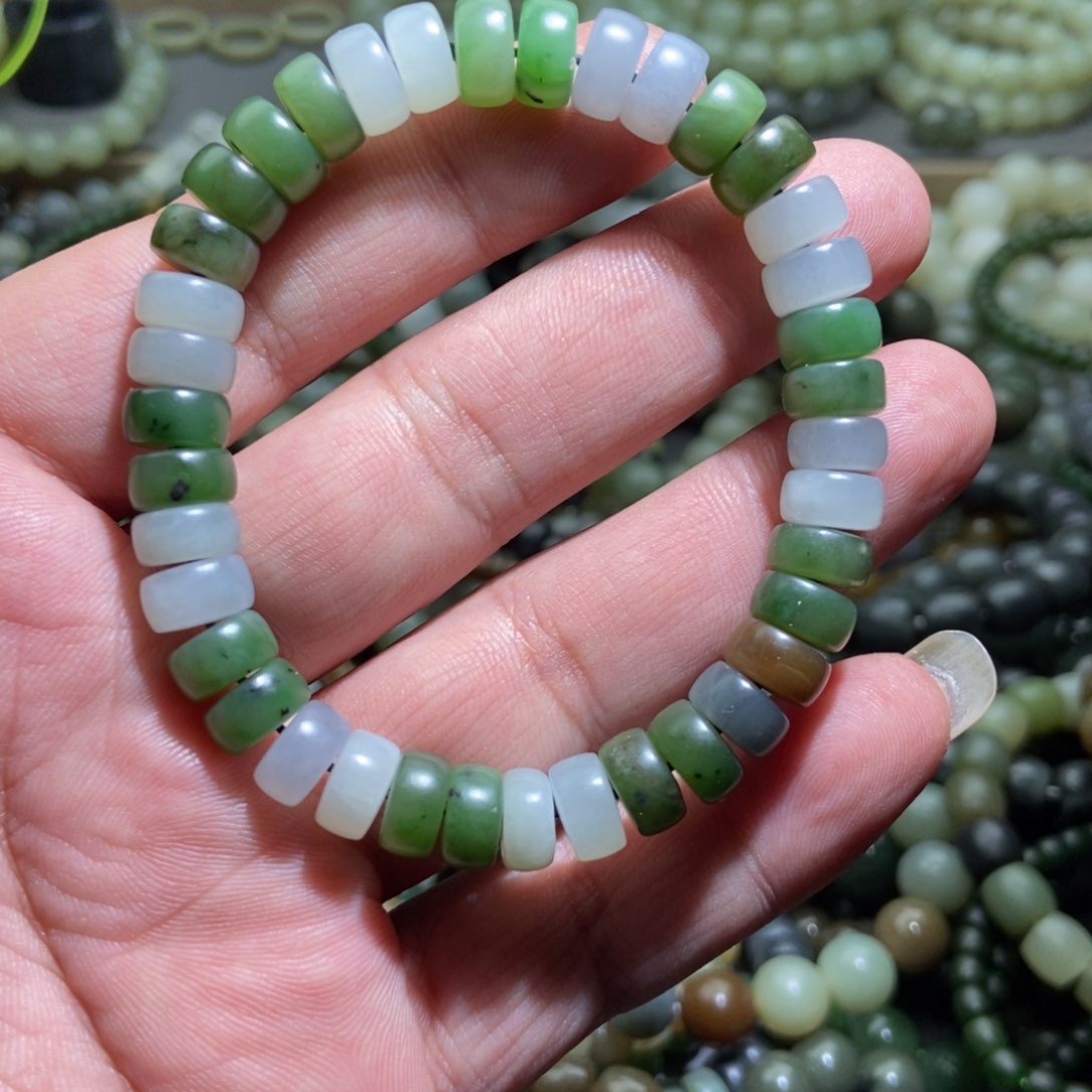 和田玉手链未镶嵌