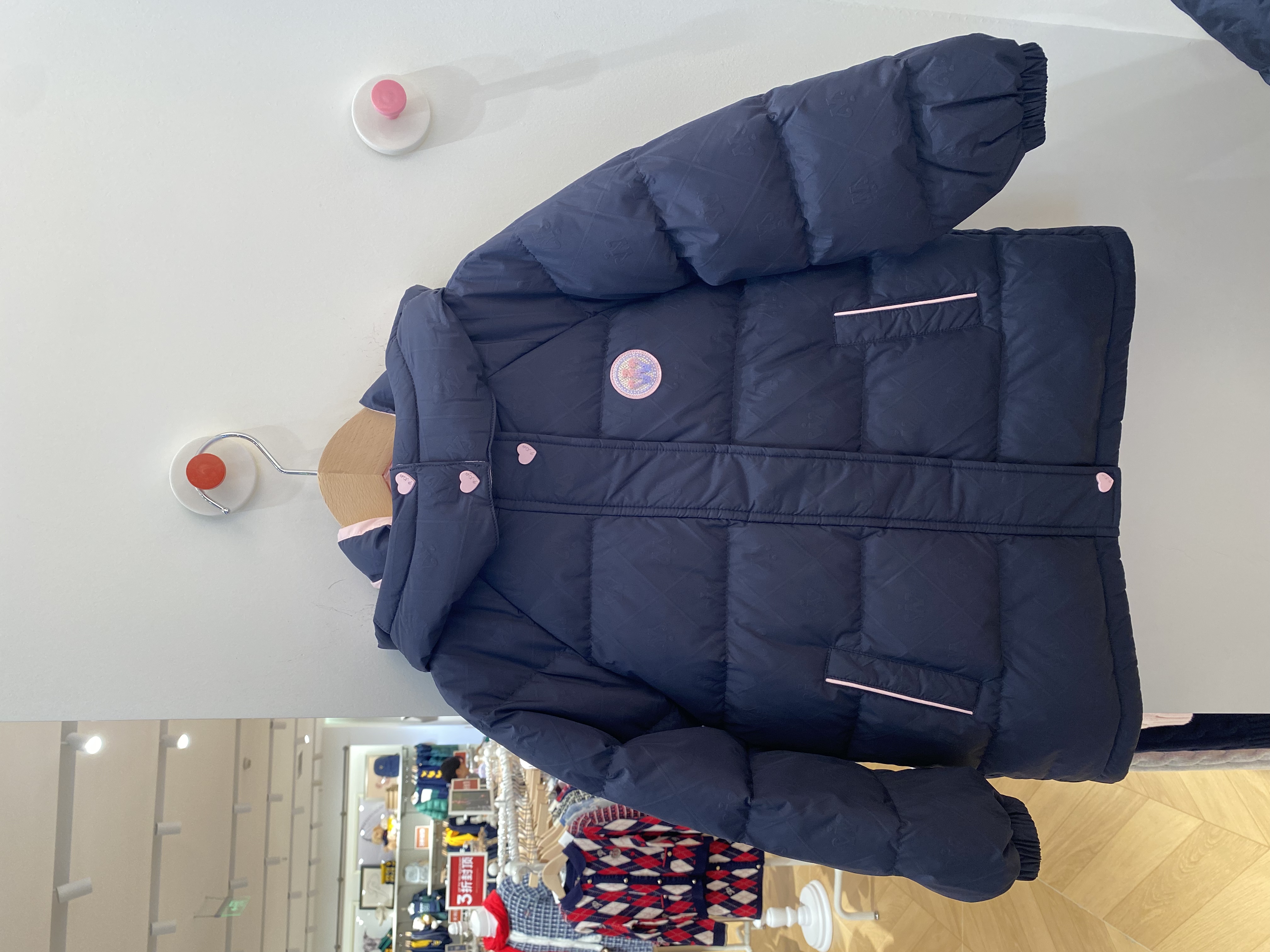 POLOWALK25nnian冬季新品儿童羽绒服经典百搭款中长款