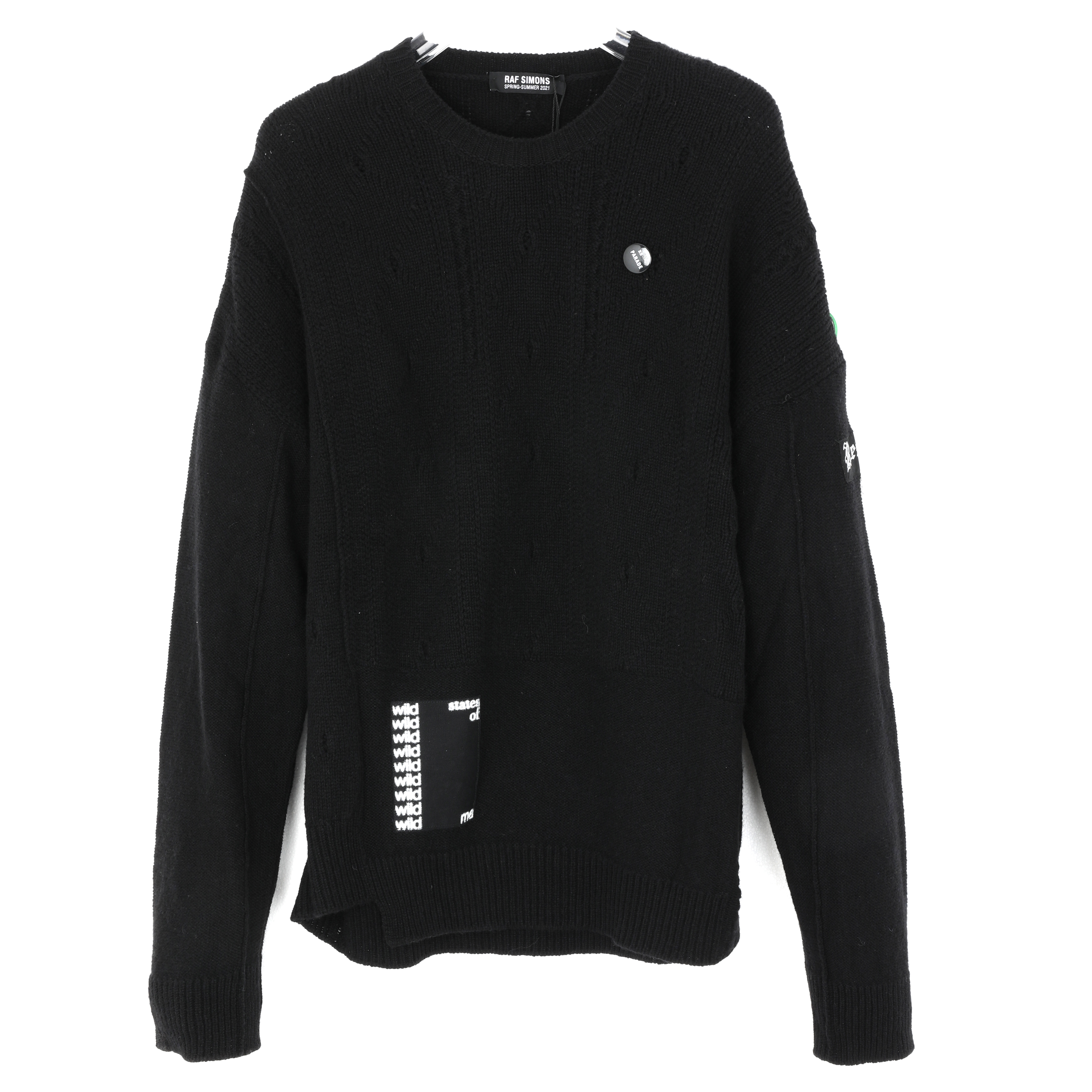 Raf Simons 男士百搭套头宽松羊毛衫 JVV1607658584464